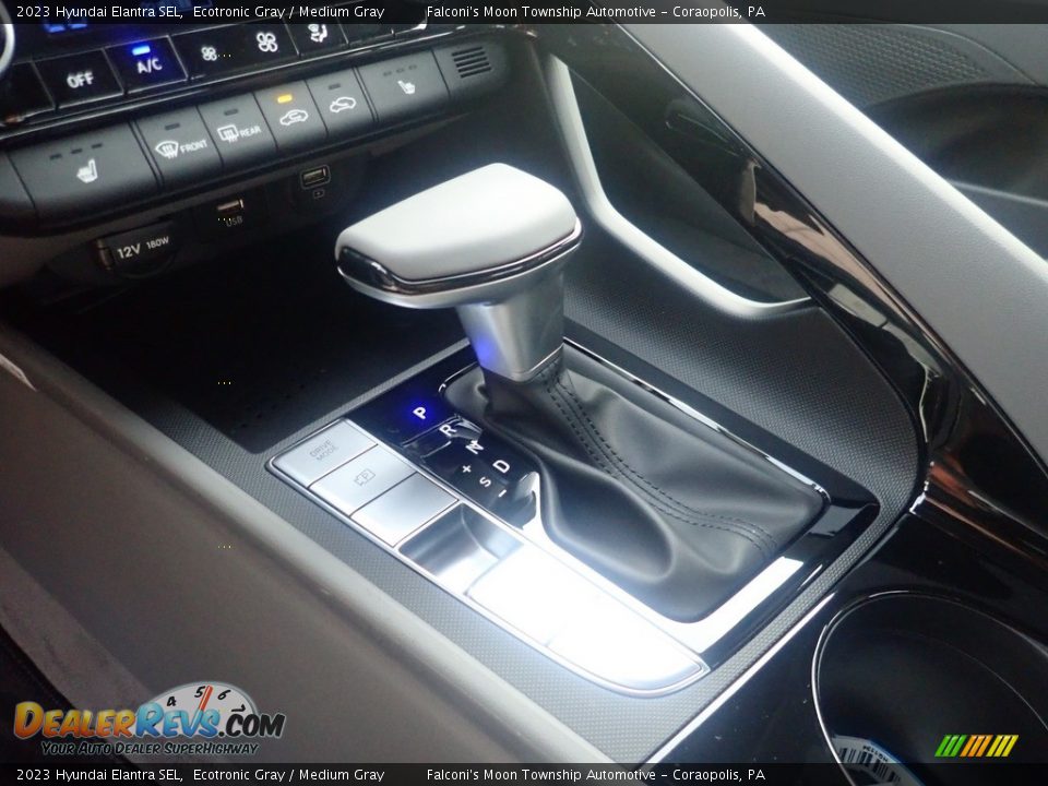 2023 Hyundai Elantra SEL Ecotronic Gray / Medium Gray Photo #15