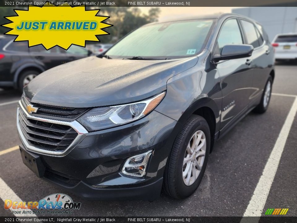 2021 Chevrolet Equinox LT Nightfall Gray Metallic / Jet Black Photo #1