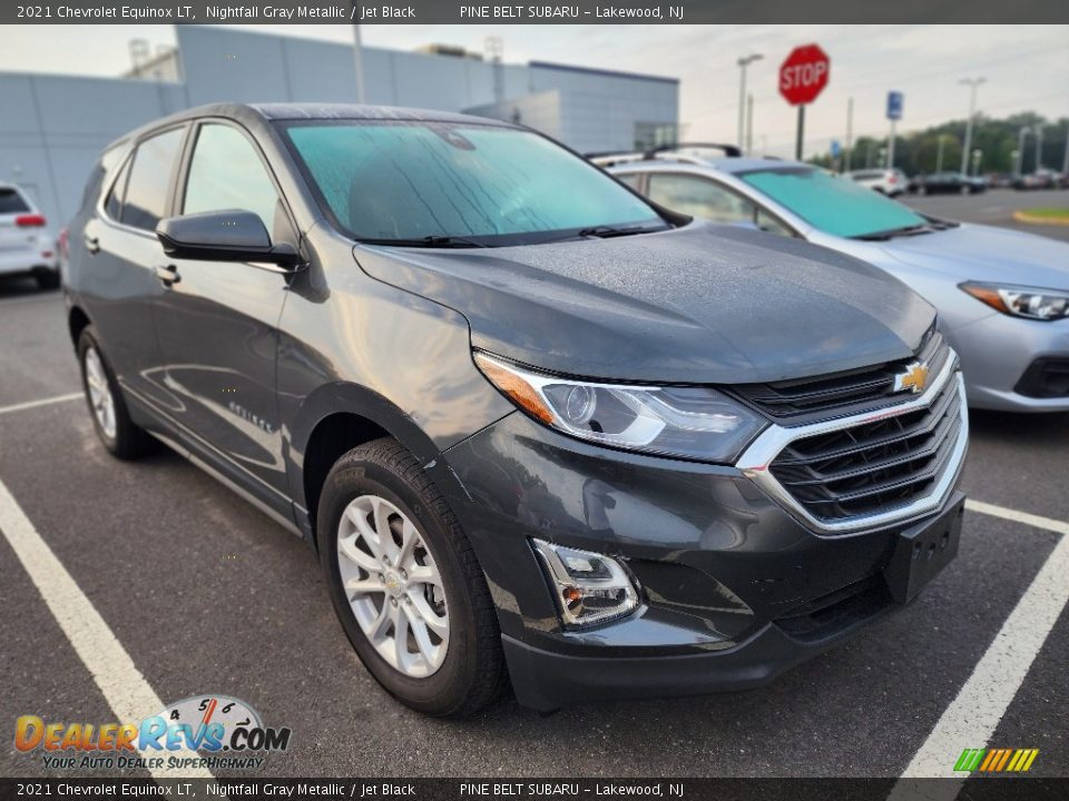 2021 Chevrolet Equinox LT Nightfall Gray Metallic / Jet Black Photo #2