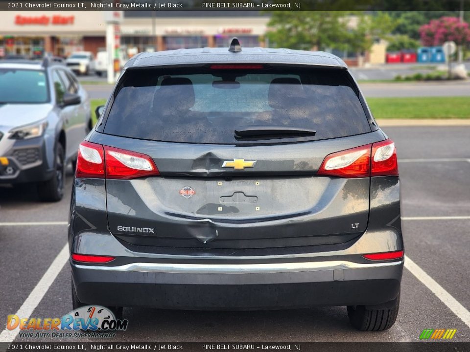 2021 Chevrolet Equinox LT Nightfall Gray Metallic / Jet Black Photo #4