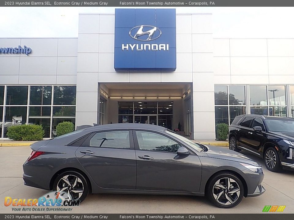 2023 Hyundai Elantra SEL Ecotronic Gray / Medium Gray Photo #1
