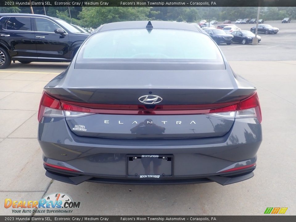 2023 Hyundai Elantra SEL Ecotronic Gray / Medium Gray Photo #3