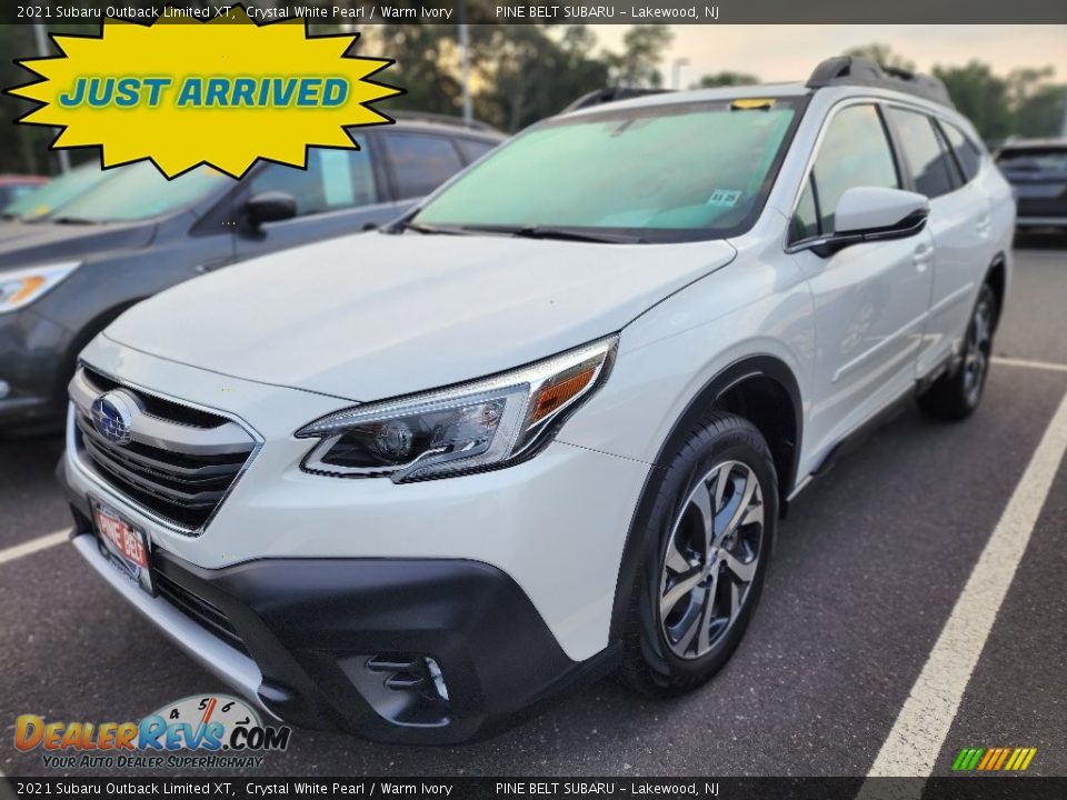 2021 Subaru Outback Limited XT Crystal White Pearl / Warm Ivory Photo #1