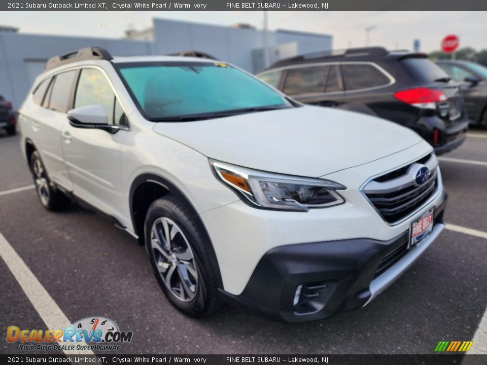 2021 Subaru Outback Limited XT Crystal White Pearl / Warm Ivory Photo #2