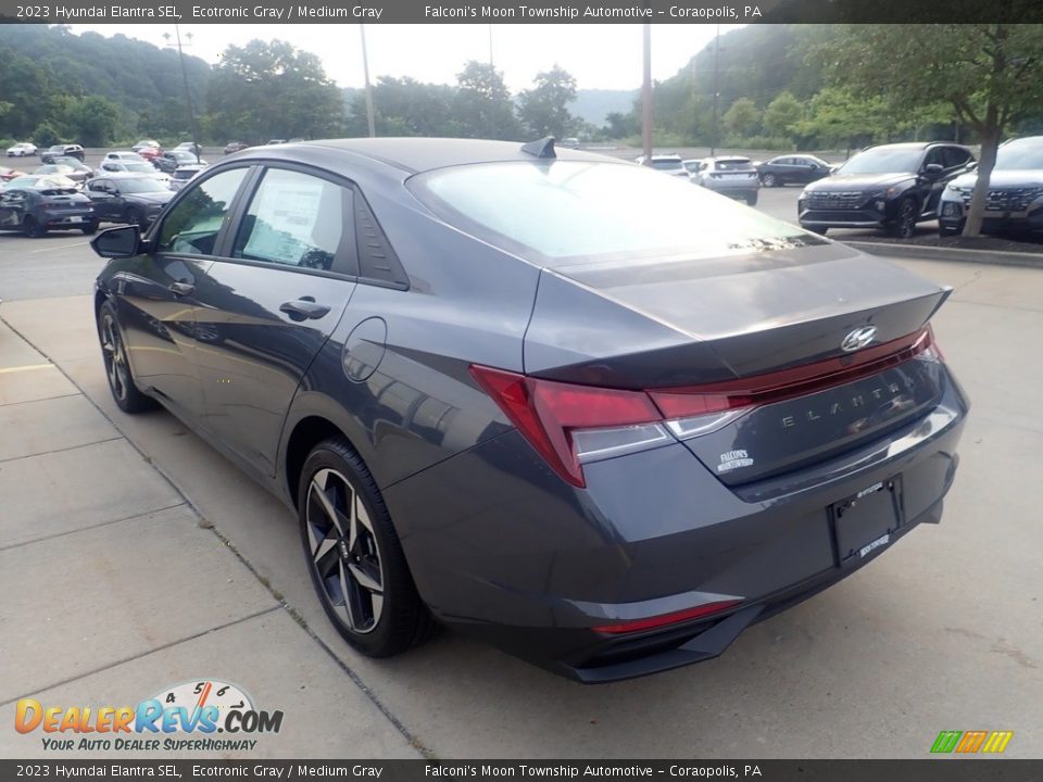 2023 Hyundai Elantra SEL Ecotronic Gray / Medium Gray Photo #5