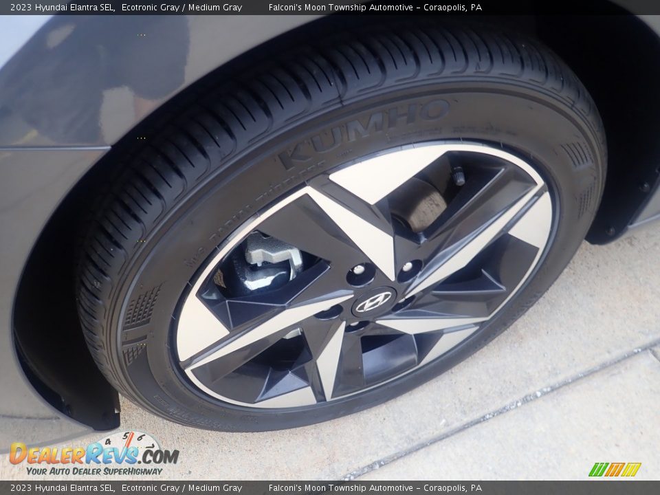 2023 Hyundai Elantra SEL Ecotronic Gray / Medium Gray Photo #10
