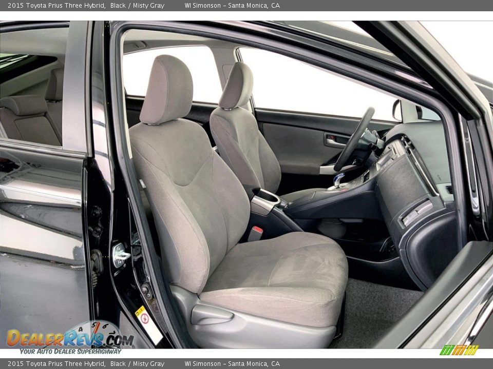 Front Seat of 2015 Toyota Prius Three Hybrid Photo #6
