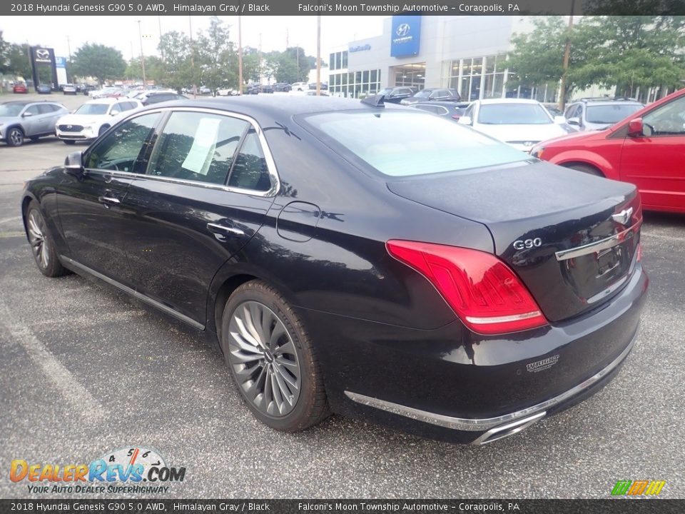 2018 Hyundai Genesis G90 5.0 AWD Himalayan Gray / Black Photo #2