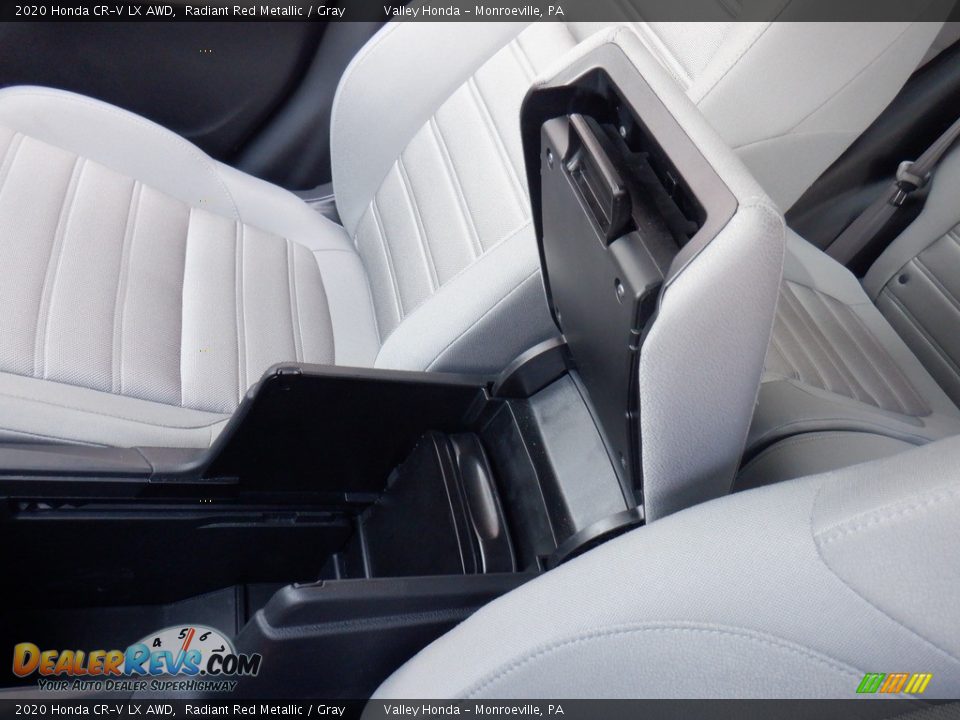 2020 Honda CR-V LX AWD Radiant Red Metallic / Gray Photo #23