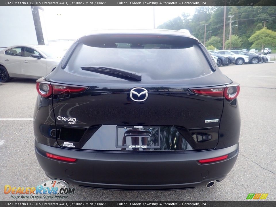 2023 Mazda CX-30 S Preferred AWD Jet Black Mica / Black Photo #3