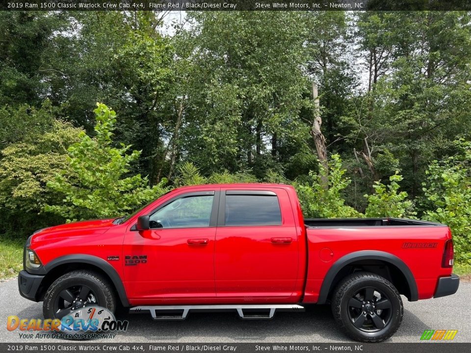 Flame Red 2019 Ram 1500 Classic Warlock Crew Cab 4x4 Photo #1