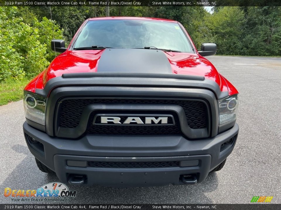 Flame Red 2019 Ram 1500 Classic Warlock Crew Cab 4x4 Photo #3