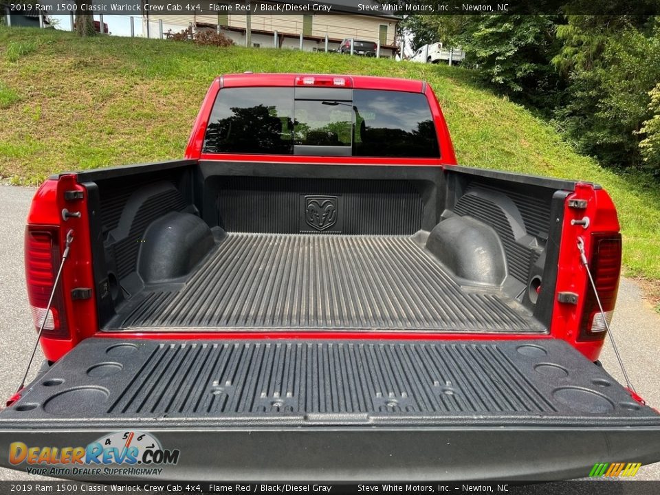 2019 Ram 1500 Classic Warlock Crew Cab 4x4 Flame Red / Black/Diesel Gray Photo #8