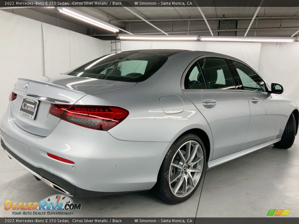 2022 Mercedes-Benz E 350 Sedan Cirrus Silver Metallic / Black Photo #5