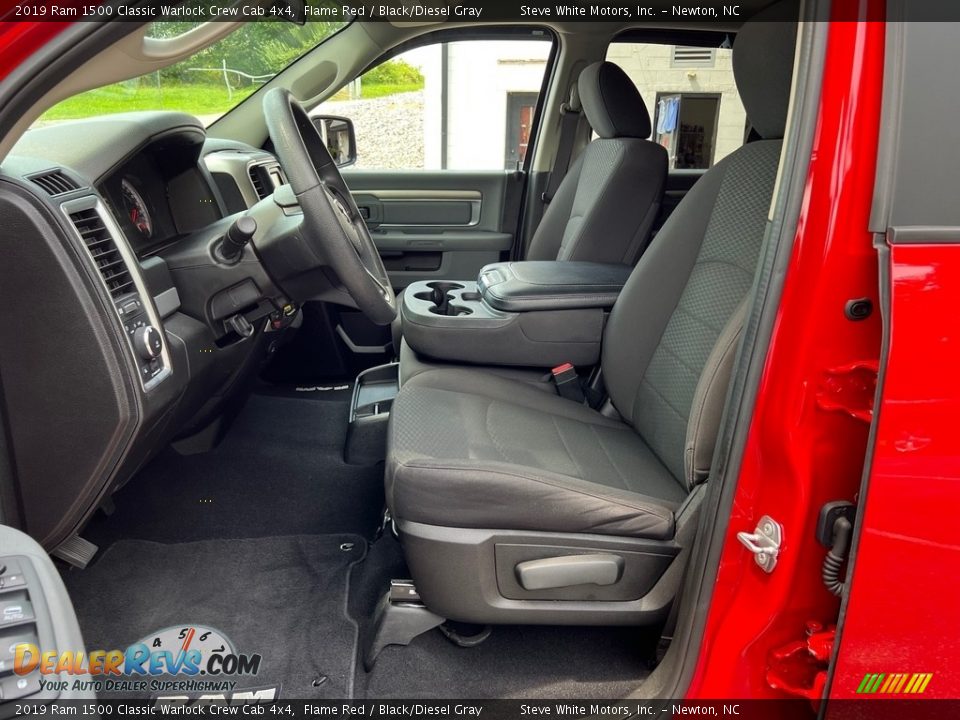 Front Seat of 2019 Ram 1500 Classic Warlock Crew Cab 4x4 Photo #10