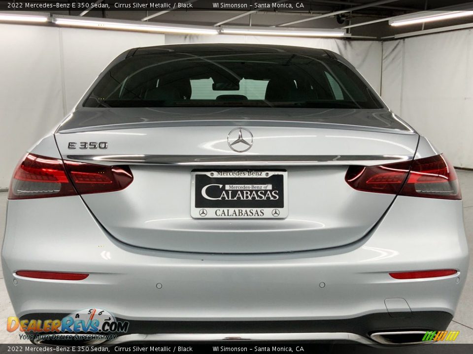 2022 Mercedes-Benz E 350 Sedan Cirrus Silver Metallic / Black Photo #7