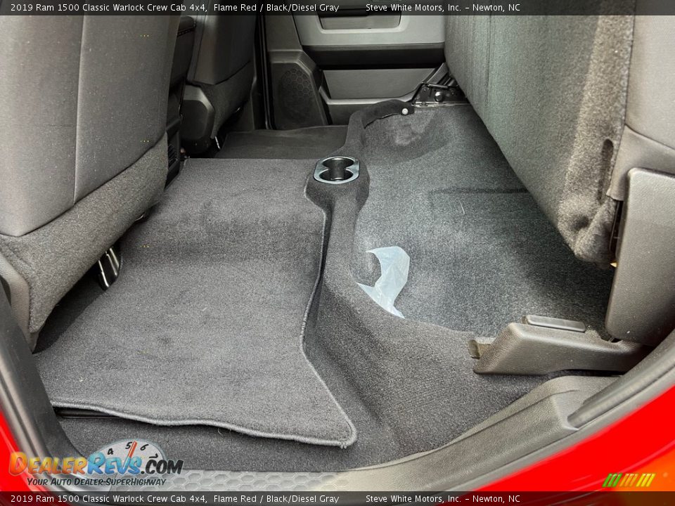 Rear Seat of 2019 Ram 1500 Classic Warlock Crew Cab 4x4 Photo #14