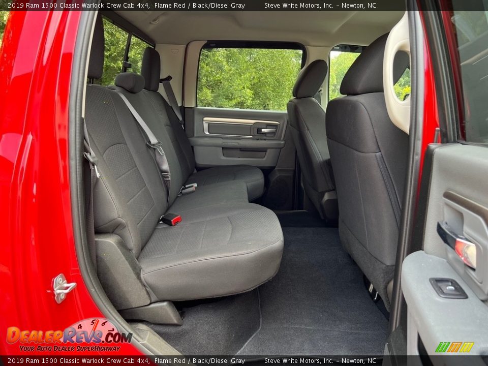 2019 Ram 1500 Classic Warlock Crew Cab 4x4 Flame Red / Black/Diesel Gray Photo #15