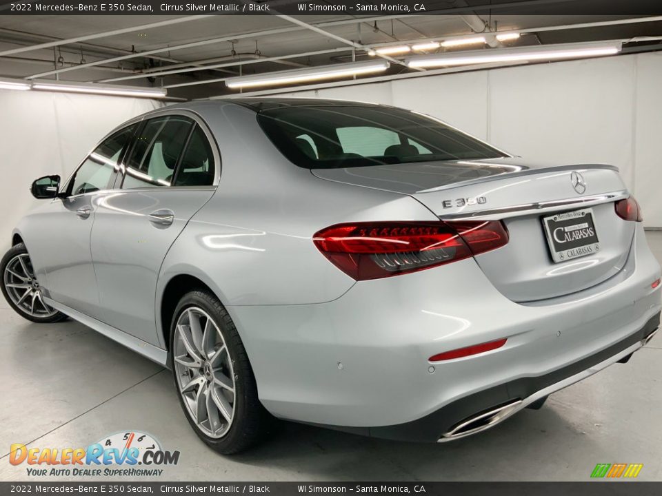 2022 Mercedes-Benz E 350 Sedan Cirrus Silver Metallic / Black Photo #13