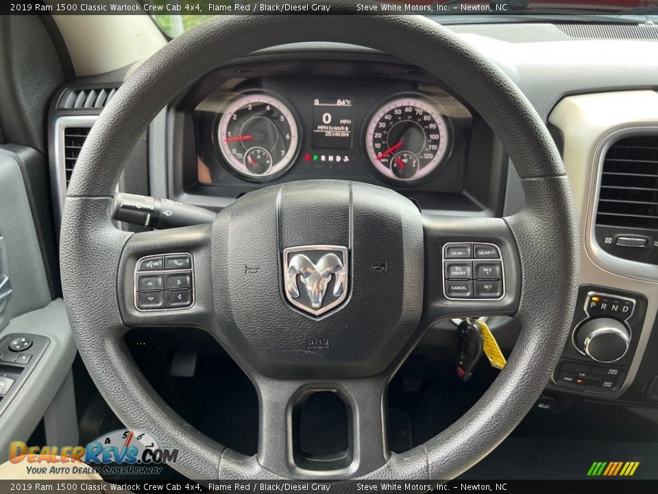 2019 Ram 1500 Classic Warlock Crew Cab 4x4 Steering Wheel Photo #18