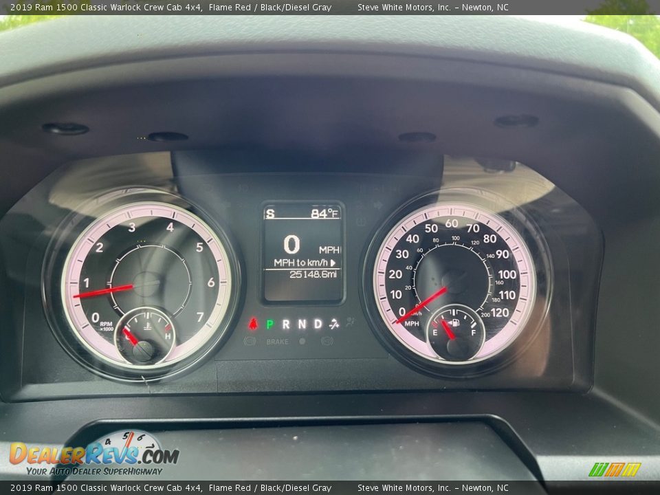 2019 Ram 1500 Classic Warlock Crew Cab 4x4 Gauges Photo #19