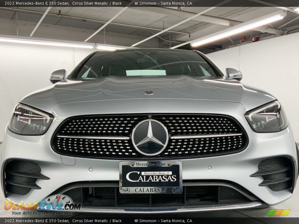 2022 Mercedes-Benz E 350 Sedan Cirrus Silver Metallic / Black Photo #16