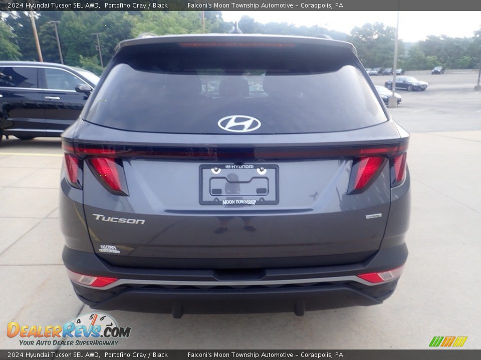 2024 Hyundai Tucson SEL AWD Portofino Gray / Black Photo #3
