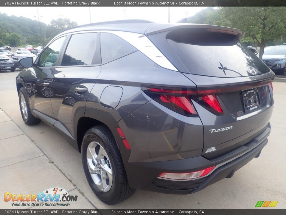 2024 Hyundai Tucson SEL AWD Portofino Gray / Black Photo #5