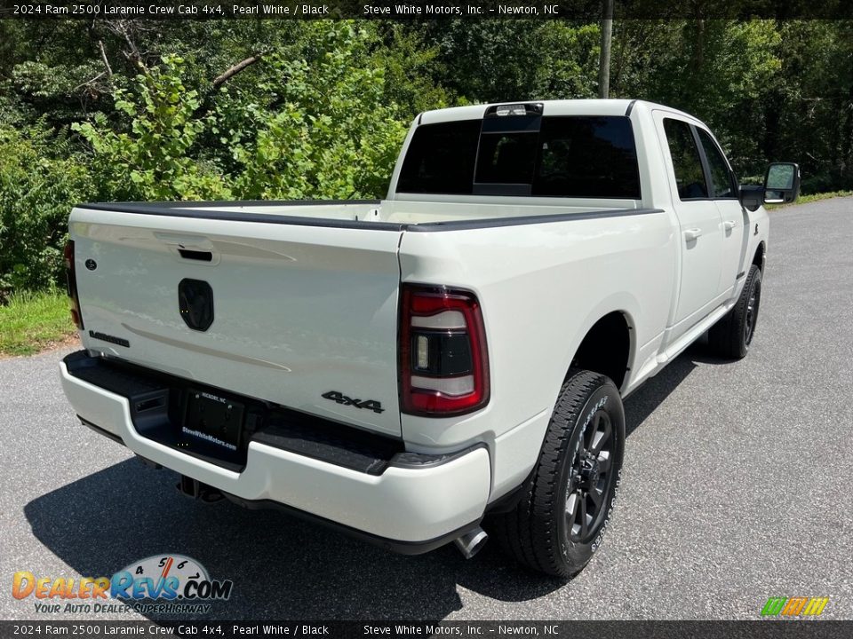 2024 Ram 2500 Laramie Crew Cab 4x4 Pearl White / Black Photo #7