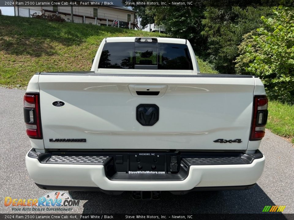 2024 Ram 2500 Laramie Crew Cab 4x4 Pearl White / Black Photo #8