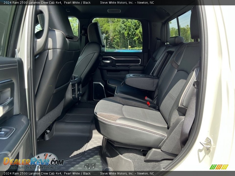 Rear Seat of 2024 Ram 2500 Laramie Crew Cab 4x4 Photo #16