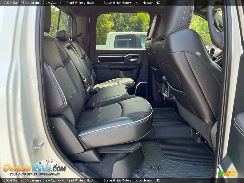 Rear Seat of 2024 Ram 2500 Laramie Crew Cab 4x4 Photo #17