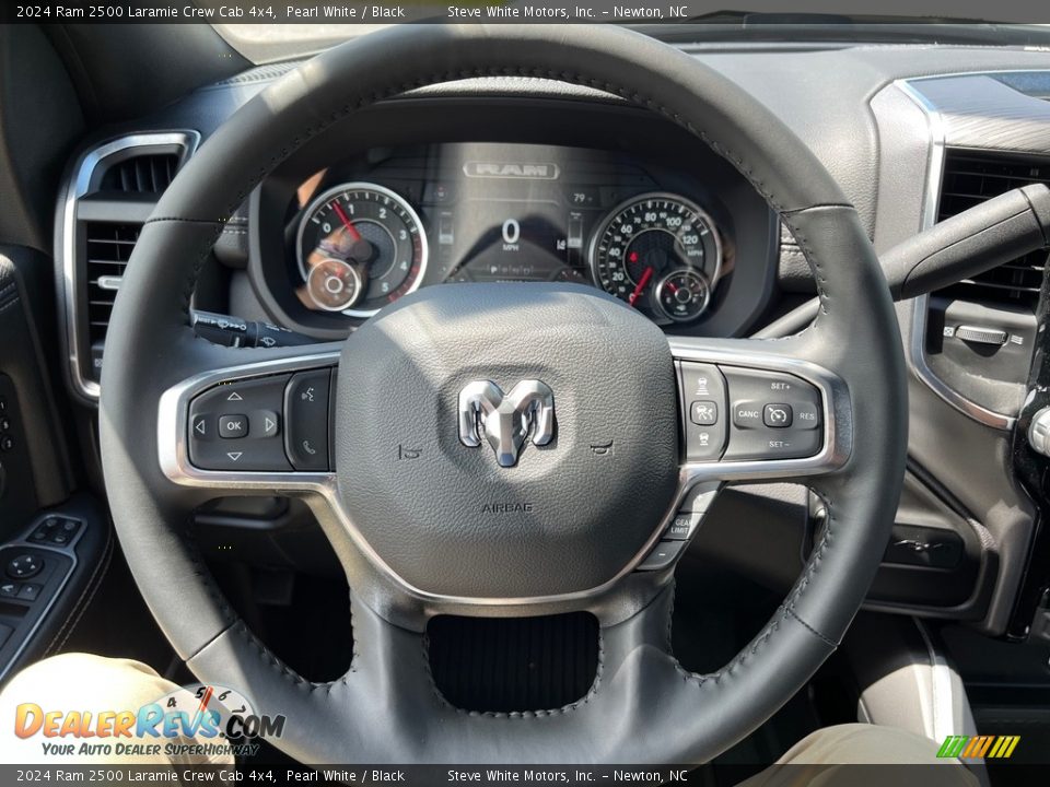 2024 Ram 2500 Laramie Crew Cab 4x4 Steering Wheel Photo #21