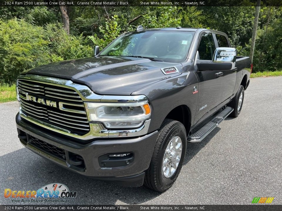 2024 Ram 2500 Laramie Crew Cab 4x4 Granite Crystal Metallic / Black Photo #2