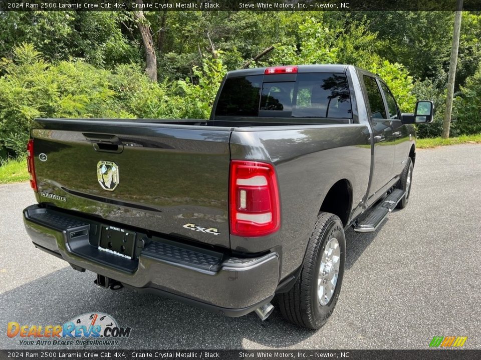 2024 Ram 2500 Laramie Crew Cab 4x4 Granite Crystal Metallic / Black Photo #6