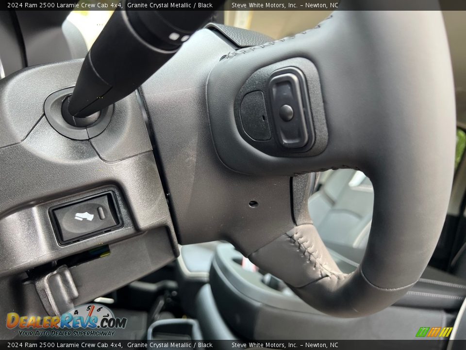 2024 Ram 2500 Laramie Crew Cab 4x4 Steering Wheel Photo #14