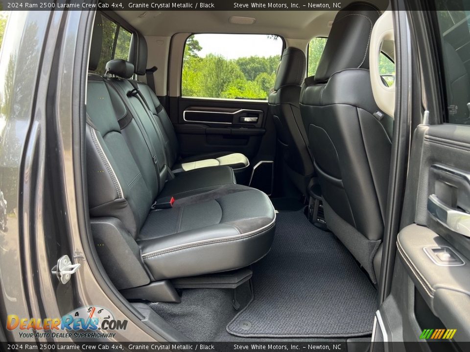 Rear Seat of 2024 Ram 2500 Laramie Crew Cab 4x4 Photo #17