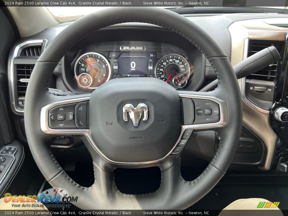 2024 Ram 2500 Laramie Crew Cab 4x4 Steering Wheel Photo #20