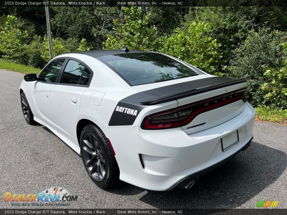 2023 Dodge Charger R/T Daytona White Knuckle / Black Photo #8