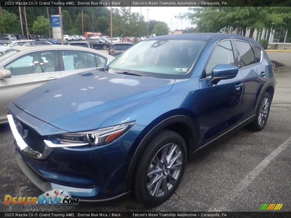 2020 Mazda CX-5 Grand Touring AWD Eternal Blue Mica / Black Photo #1