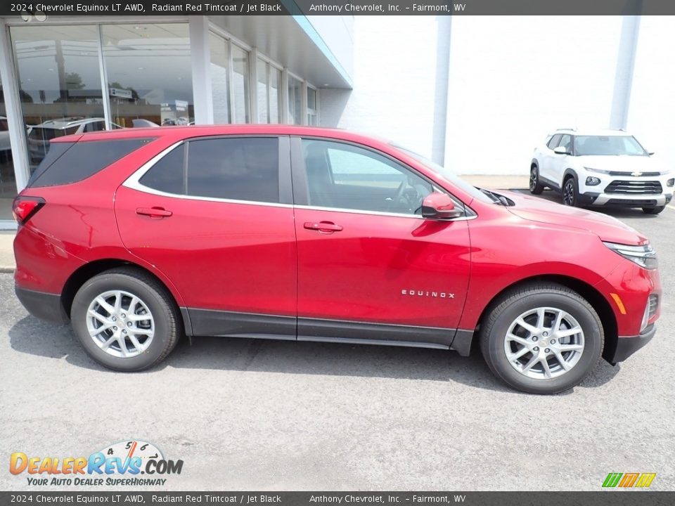 2024 Chevrolet Equinox LT AWD Radiant Red Tintcoat / Jet Black Photo #2