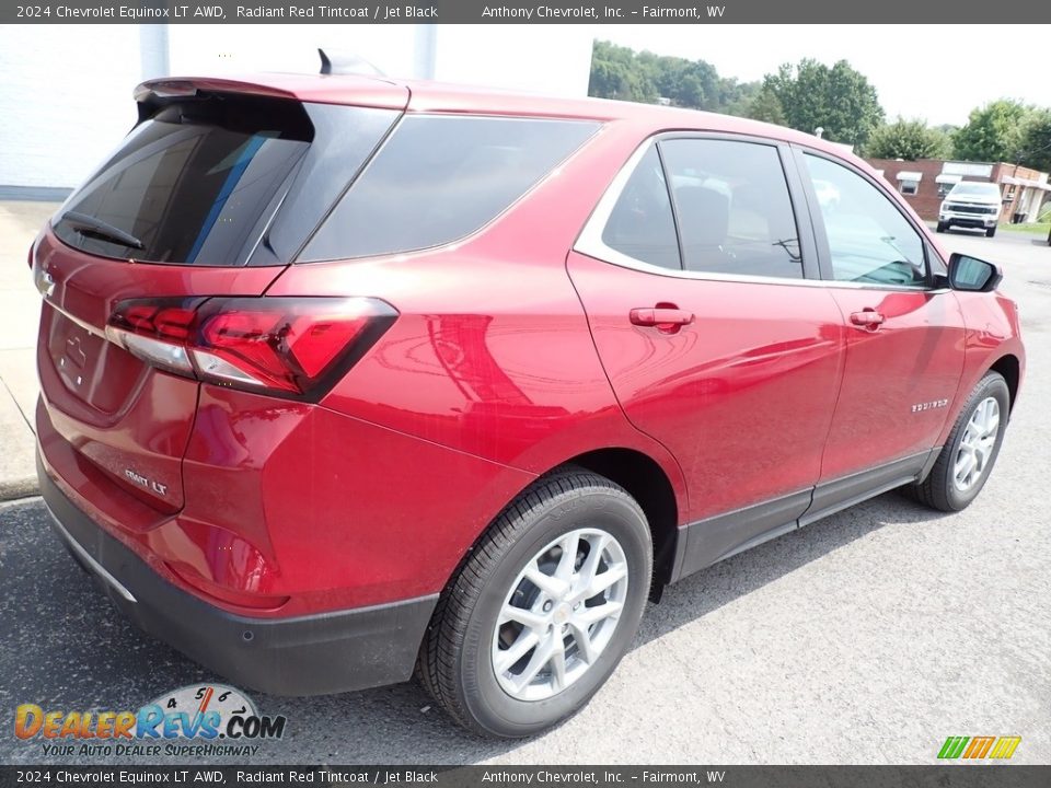 2024 Chevrolet Equinox LT AWD Radiant Red Tintcoat / Jet Black Photo #3
