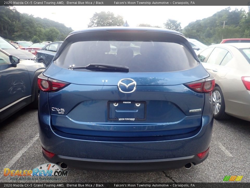 2020 Mazda CX-5 Grand Touring AWD Eternal Blue Mica / Black Photo #3