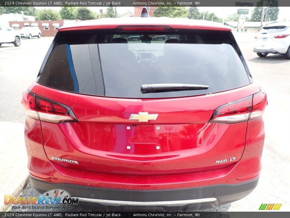 2024 Chevrolet Equinox LT AWD Radiant Red Tintcoat / Jet Black Photo #4