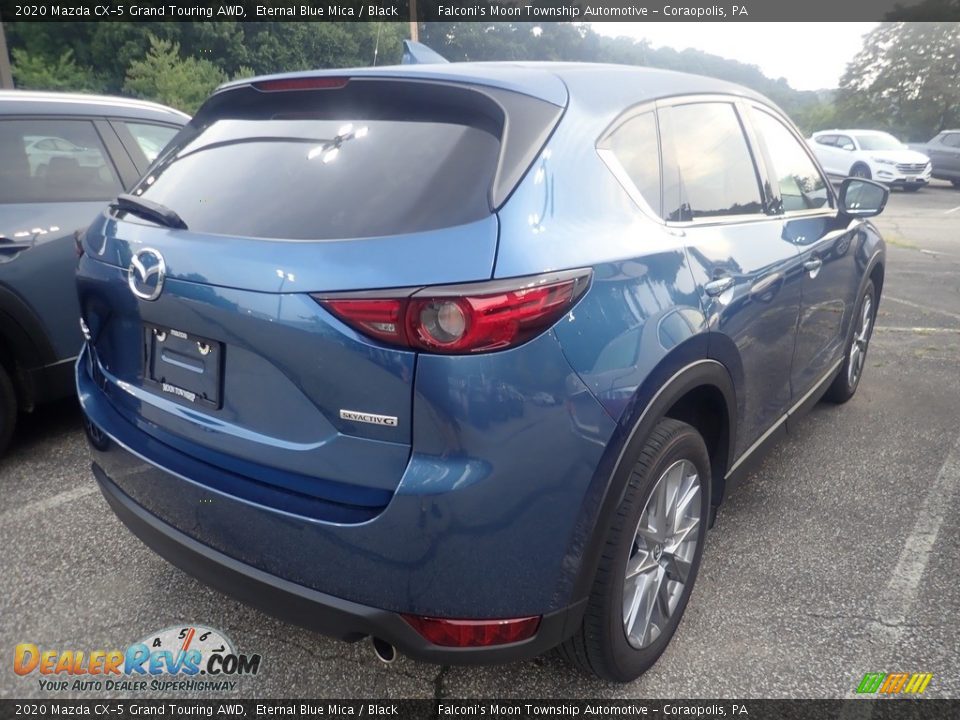 2020 Mazda CX-5 Grand Touring AWD Eternal Blue Mica / Black Photo #4