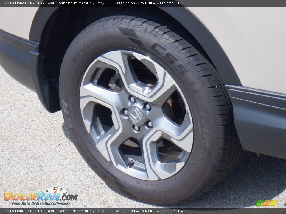 2018 Honda CR-V EX-L AWD Sandstorm Metallic / Ivory Photo #4