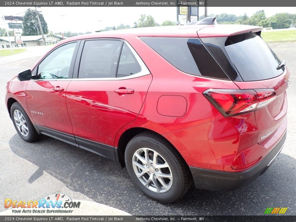 2024 Chevrolet Equinox LT AWD Radiant Red Tintcoat / Jet Black Photo #6