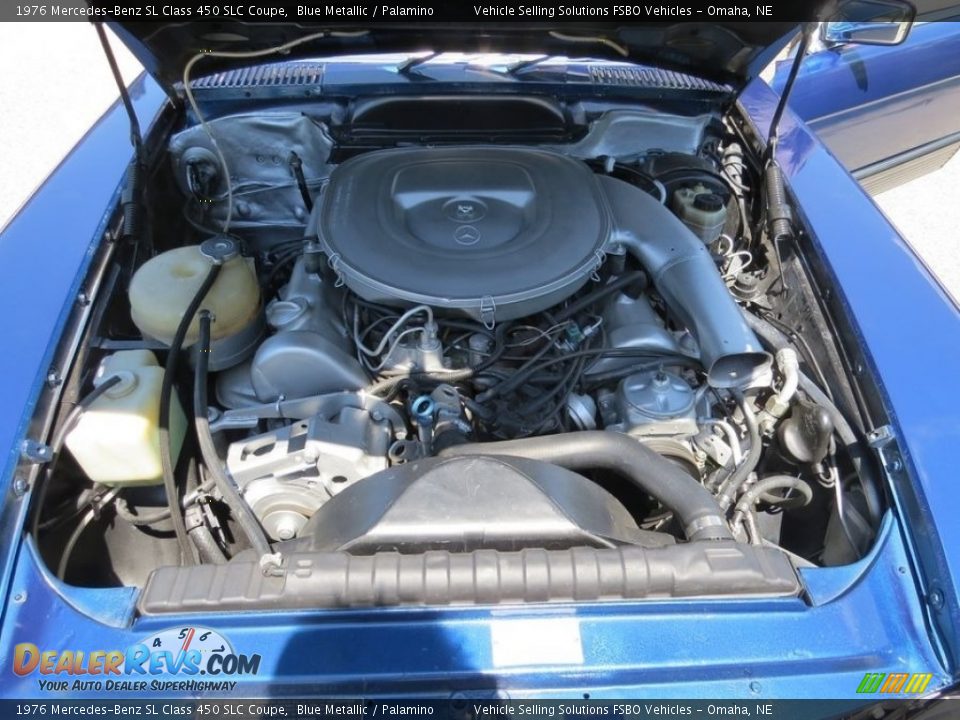 1976 Mercedes-Benz SL Class 450 SLC Coupe 4.5 Liter SOHC 16-Valve V8 Engine Photo #5