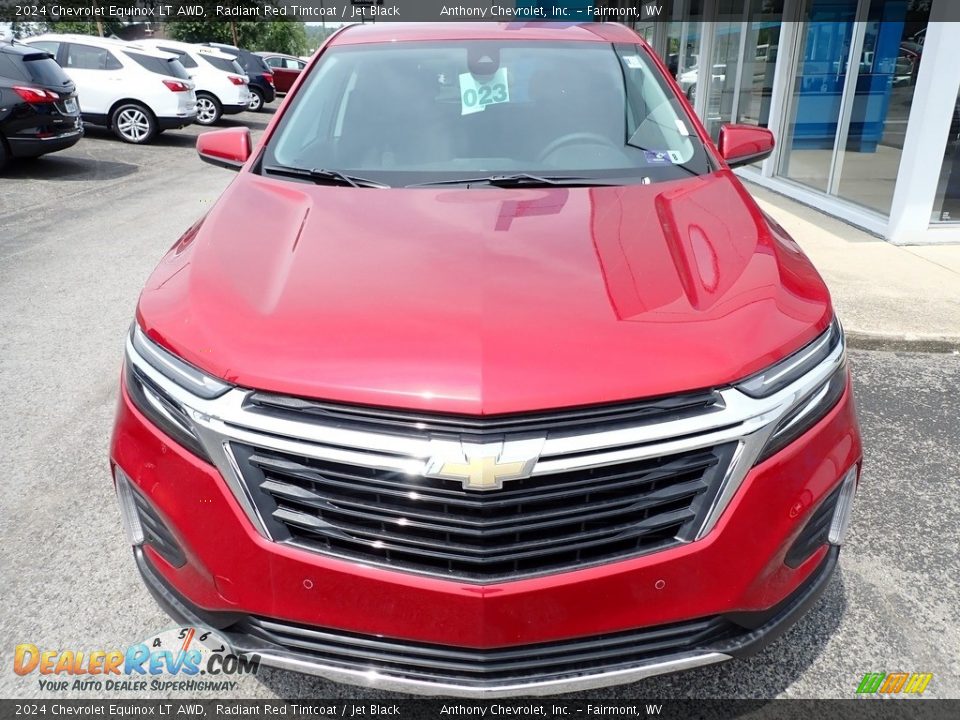 2024 Chevrolet Equinox LT AWD Radiant Red Tintcoat / Jet Black Photo #9