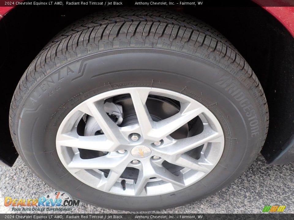 2024 Chevrolet Equinox LT AWD Radiant Red Tintcoat / Jet Black Photo #10